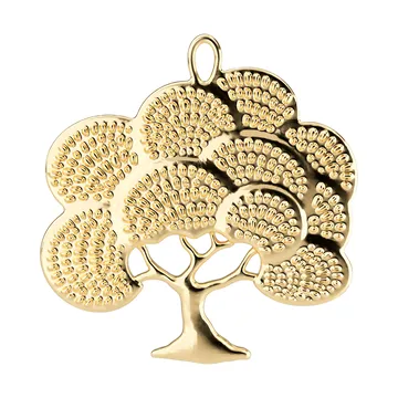 Karen Blixen oak dekorationhæng - Forgyldt, 6 cm - Rosendahl