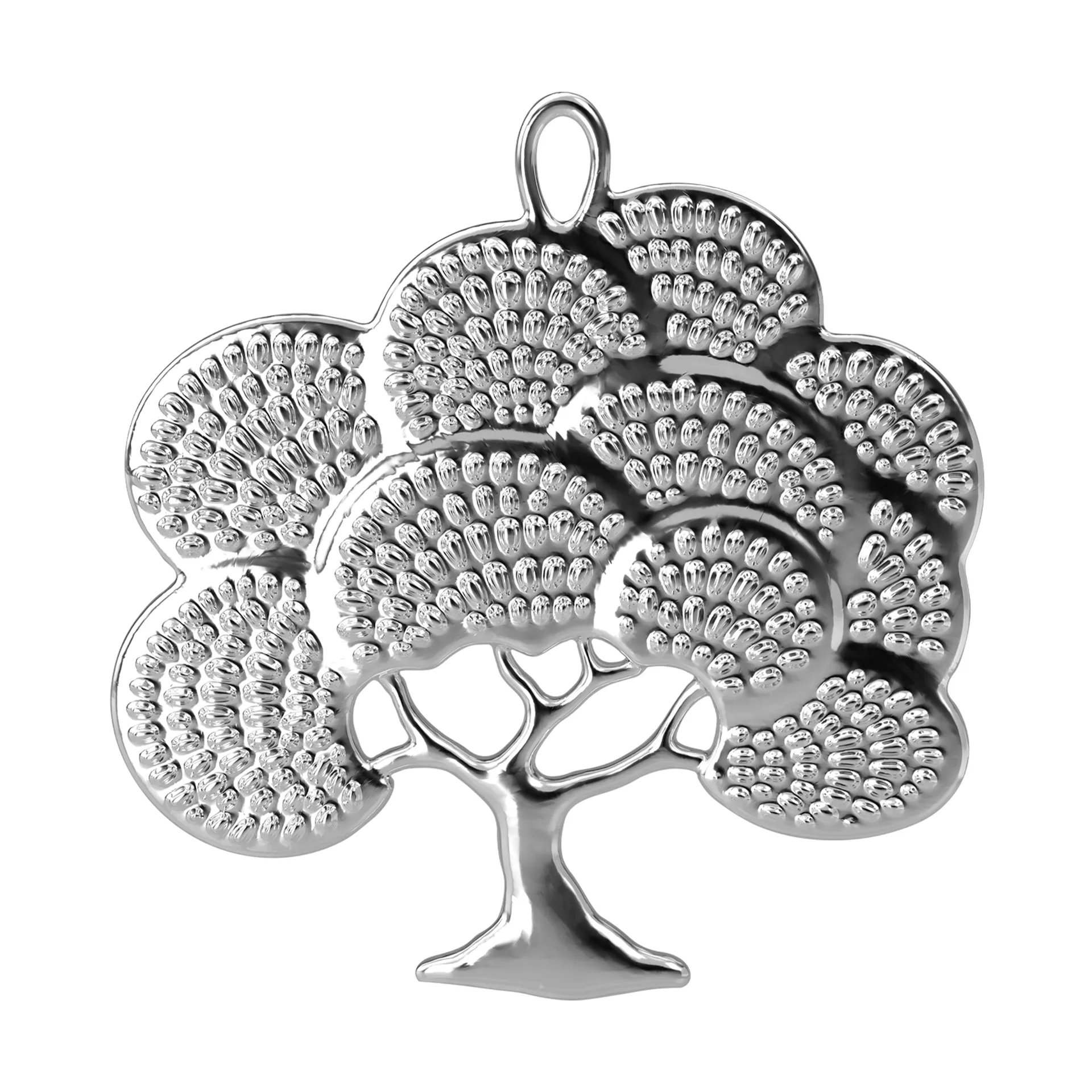 Karen Blixen oak dekorationhæng, Forsølvet, 6 cm Rosendahl