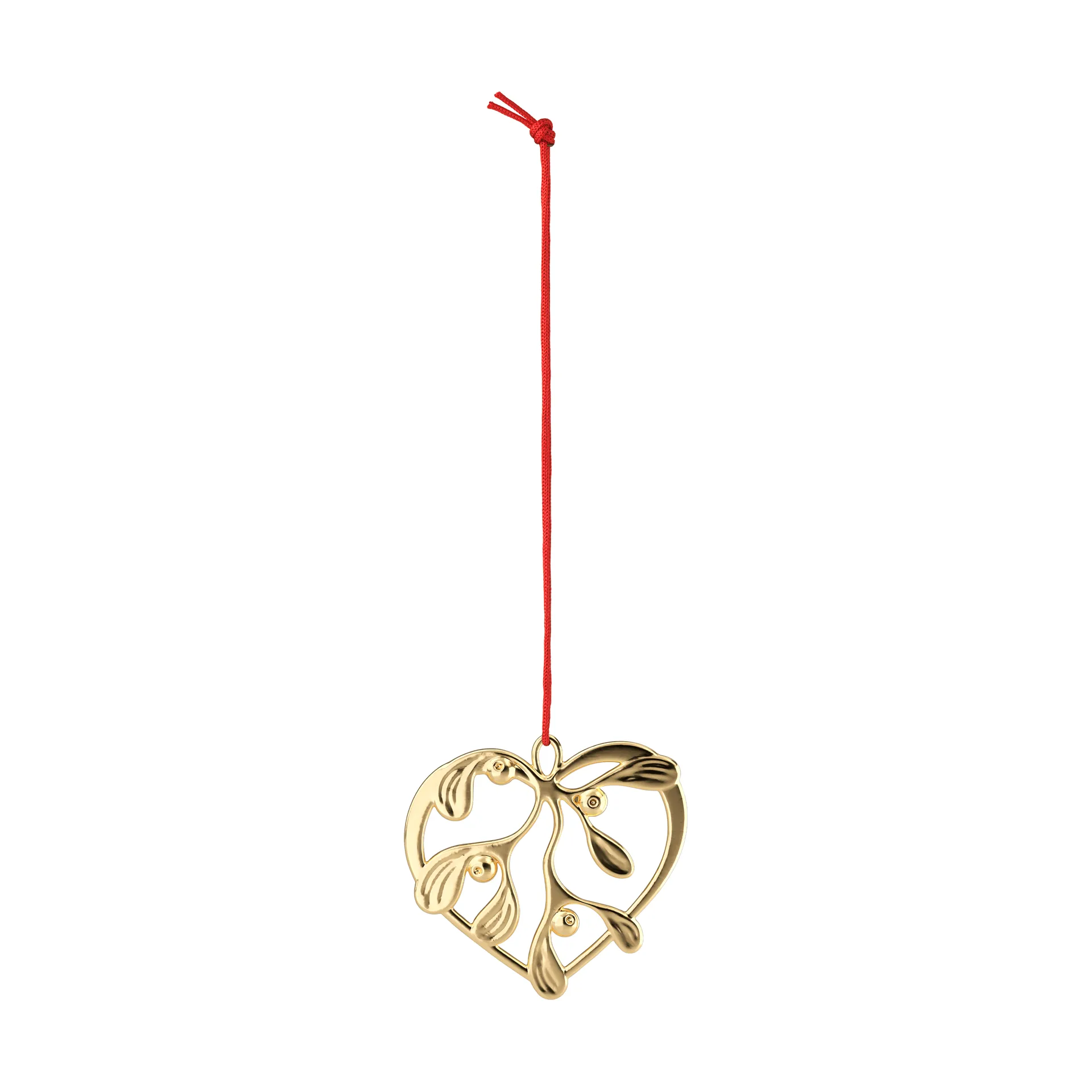 Karen Blixen under the mistletoe, Forgyldt, 6 cm Rosendahl