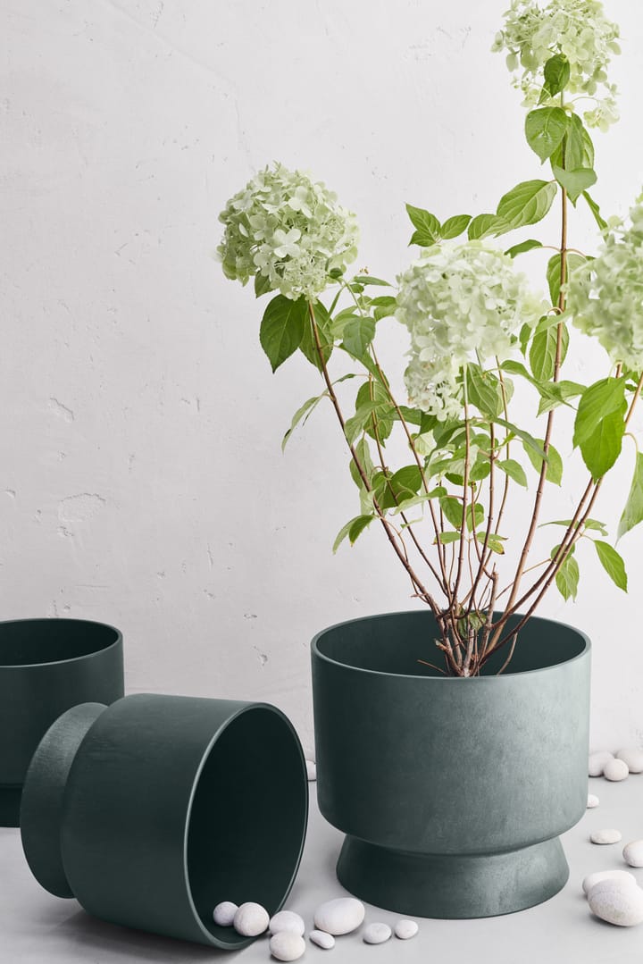 Ro blomsterkrukke Ø30 cm, Mørkegrøn Rosendahl
