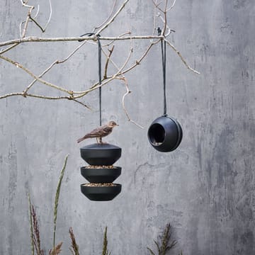 Rosendahl Birds foderautomat til fugle - grøn, H12,5 cm - Rosendahl