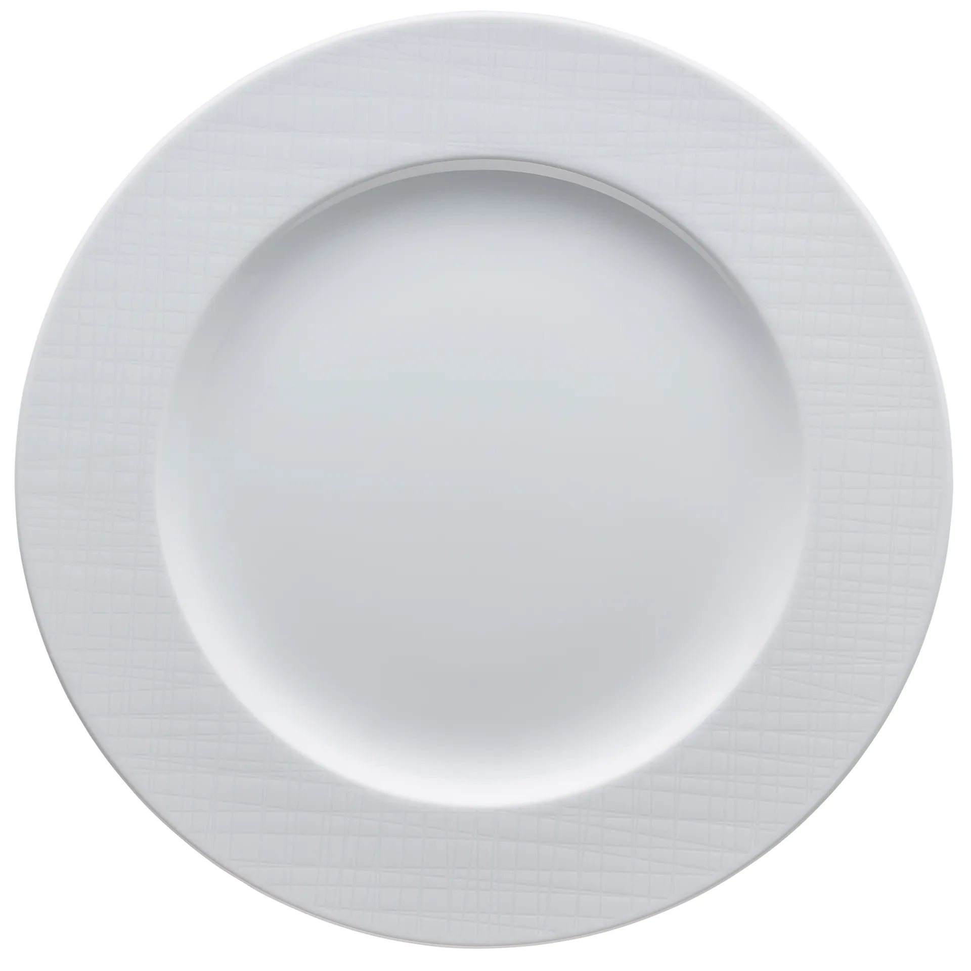 Mesh Rim tallerken 28 cm, Hvid Rosenthal
