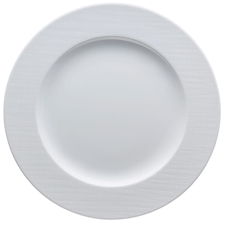 Mesh Rim tallerken 28 cm, Hvid Rosenthal