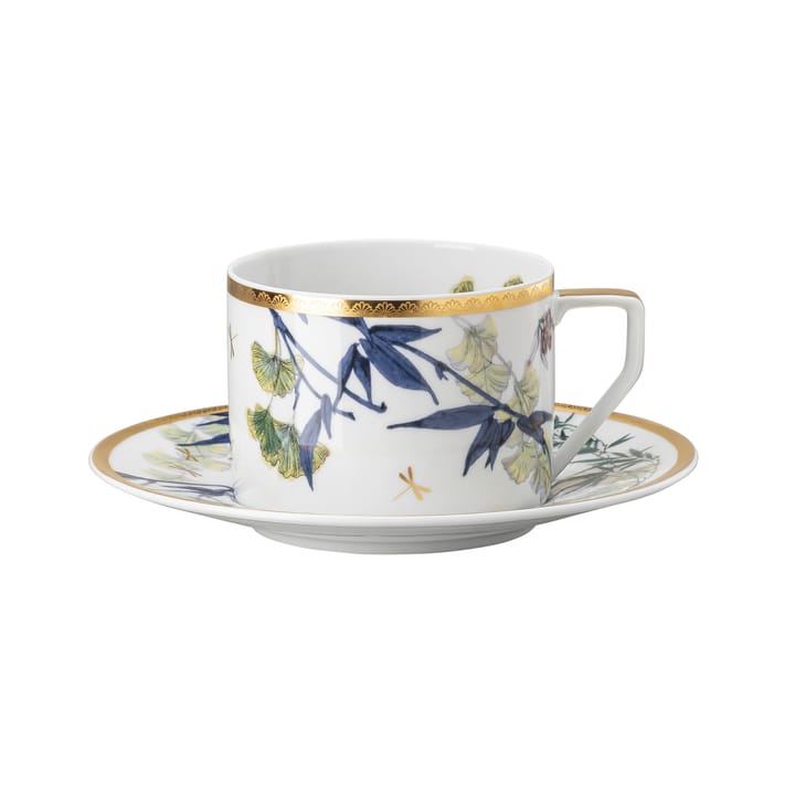 Rosenthal Heritage Turandot tekop med underkop - Hvid - Rosenthal