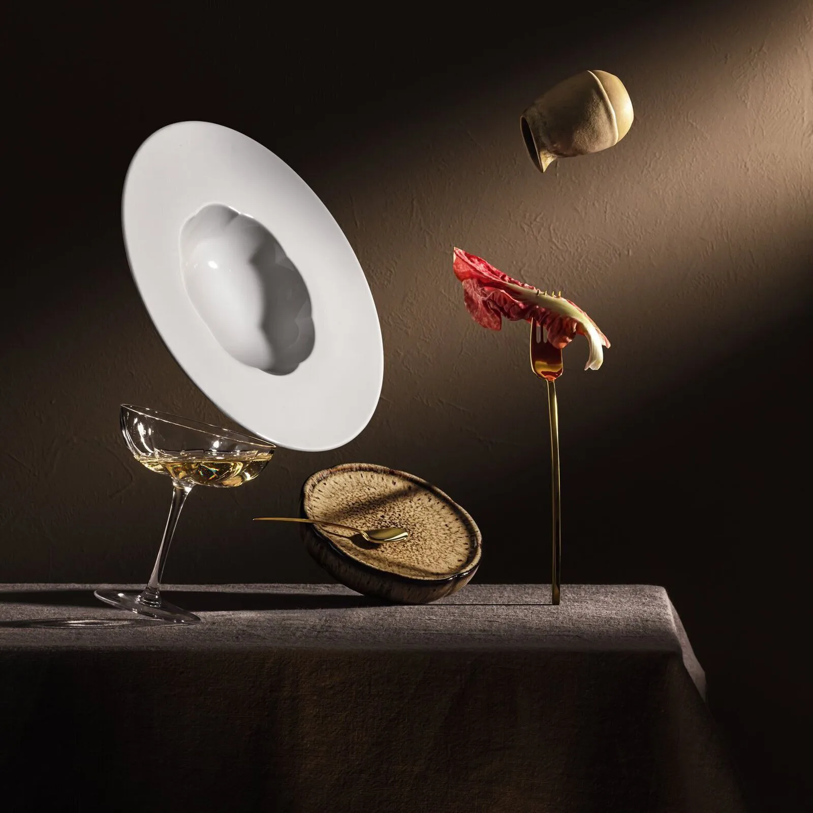 Sonetto Bianco dyb tallerken Ø28 cm, White Rosenthal