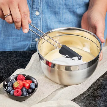 Rösle spatel smal 20 cm - Sort - Rösle