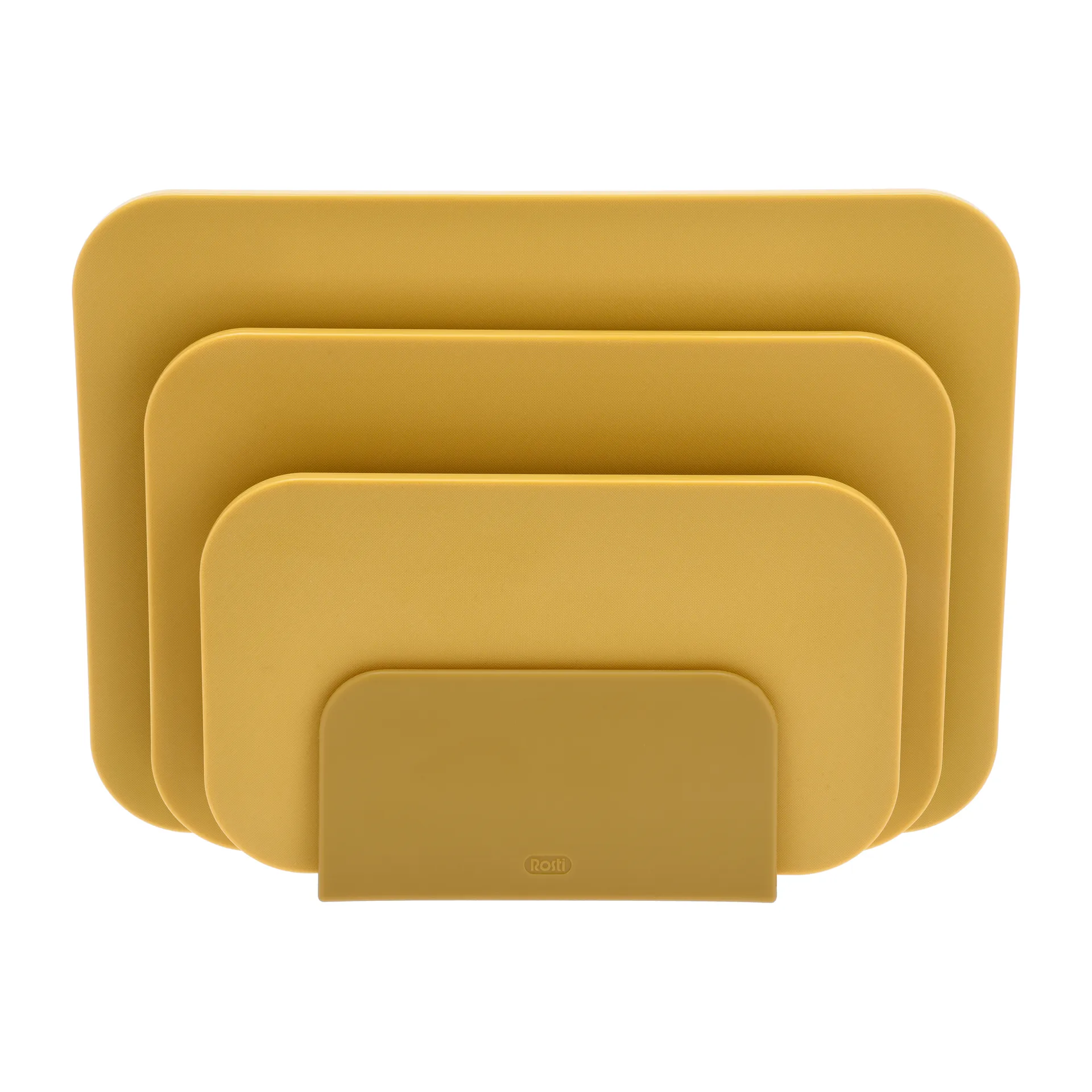 Choptima skærebræt sæt m/3 dele og holder, Curry Rosti