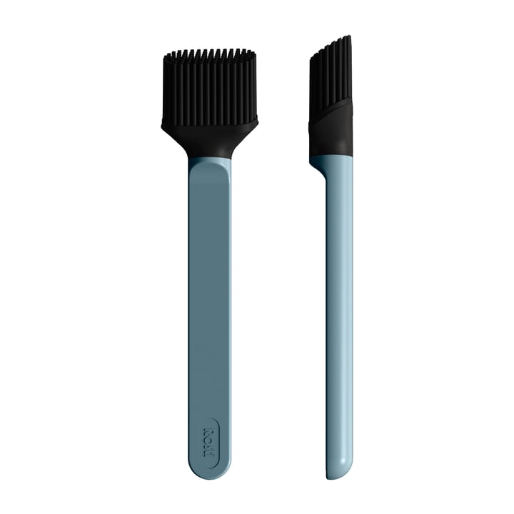 Classic bagepensel silikone, Dusty blue Rosti