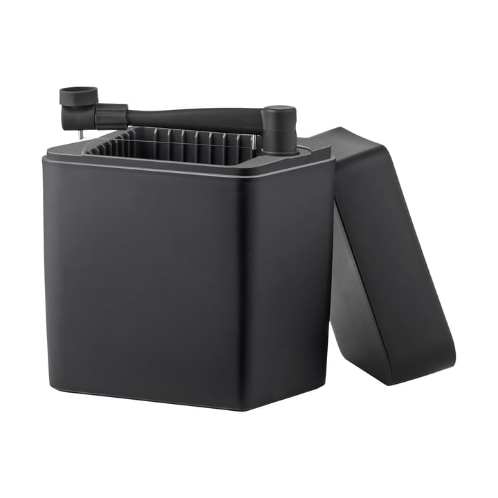 Classic ostekasse inkl. ostehøvl 16,5x10x19 cm - Sort - Rosti