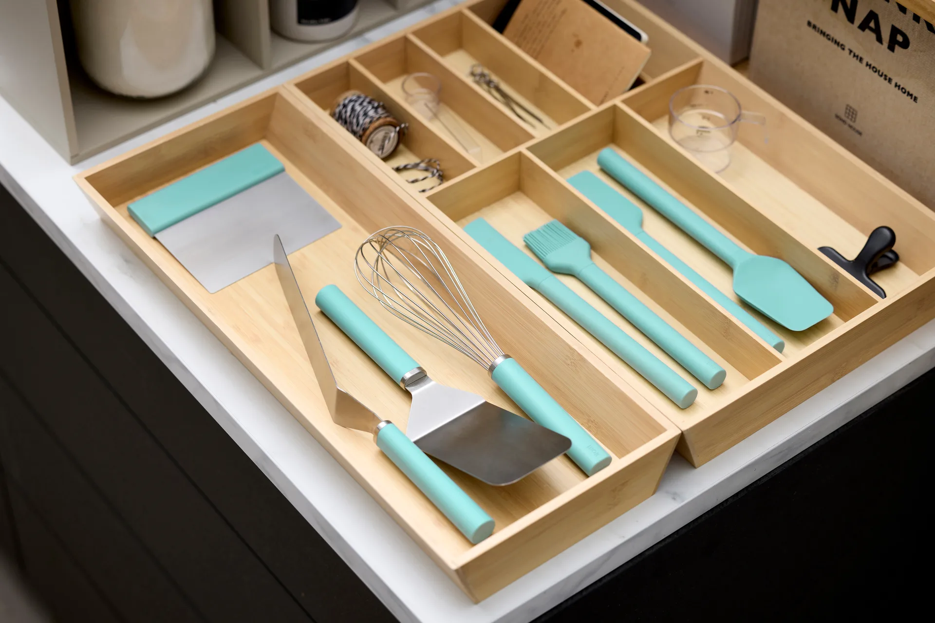 Emma paletkniv bred stål 26 cm, Nordic green Rosti