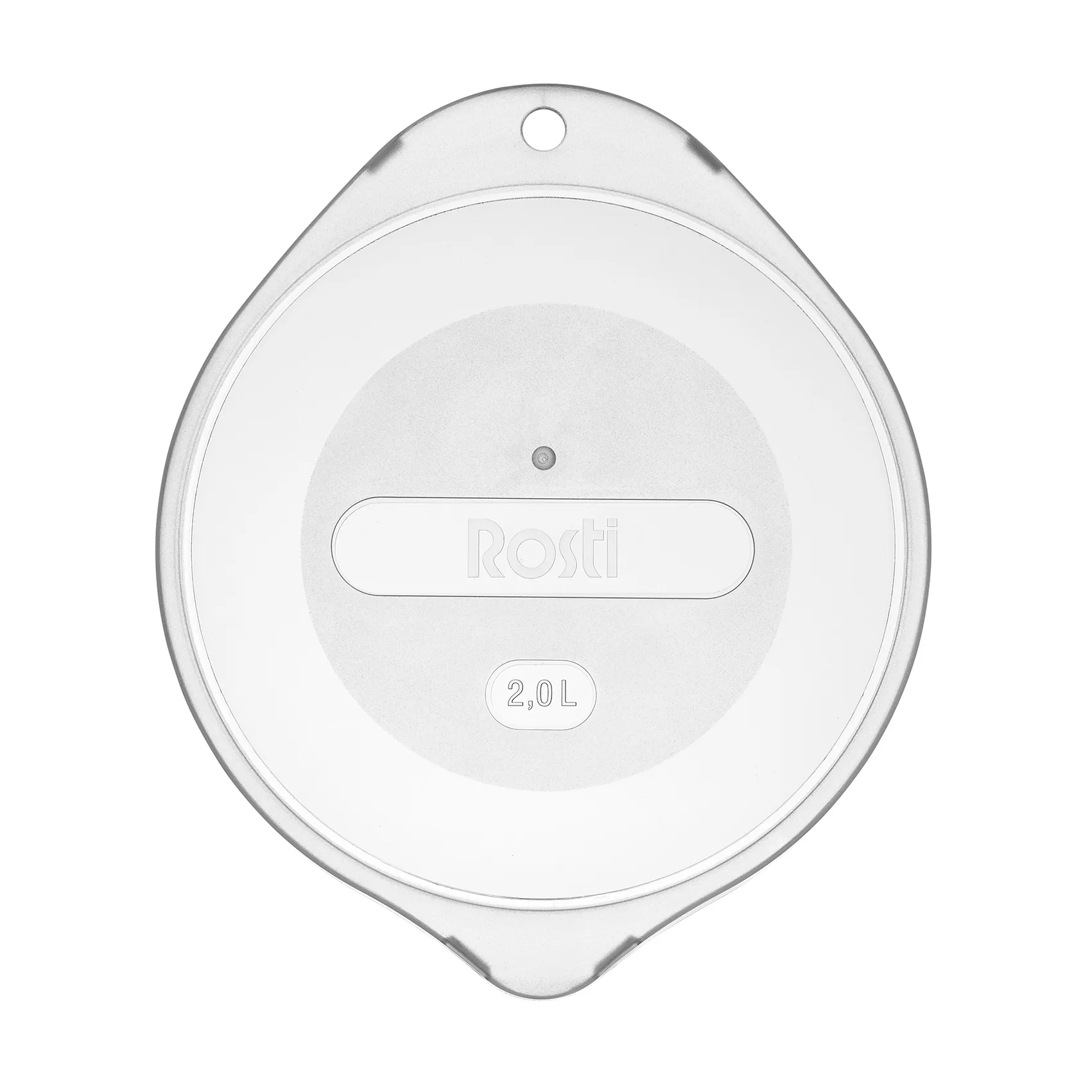 Margrethe låg til skål 2 l, Klar Rosti