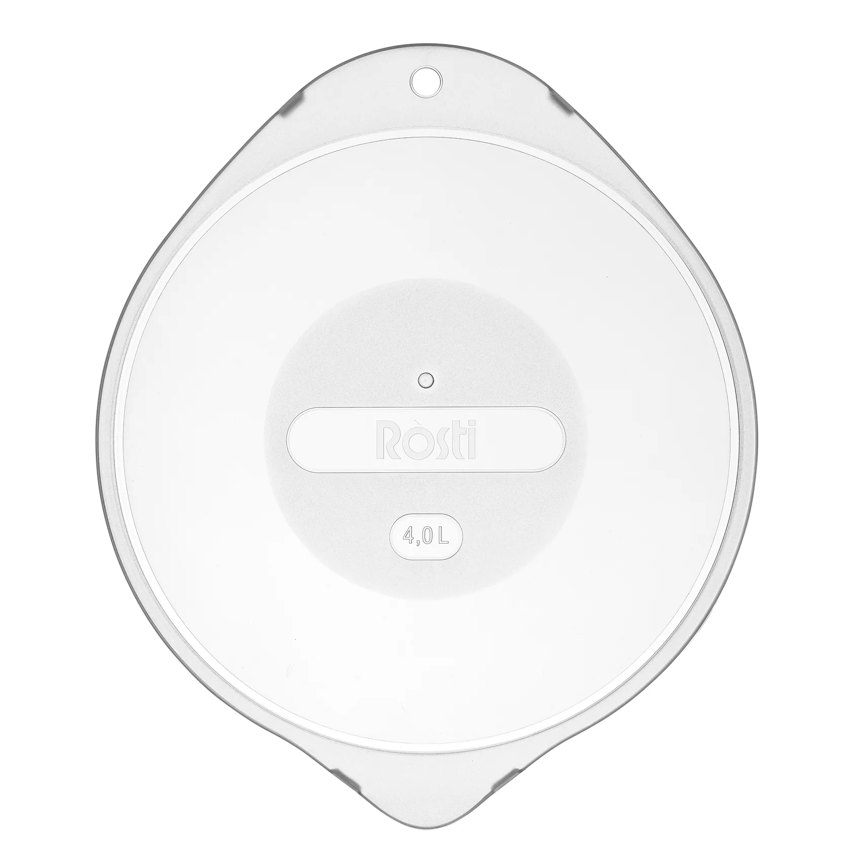 Margrethe låg til skål 4 l, Klar Rosti