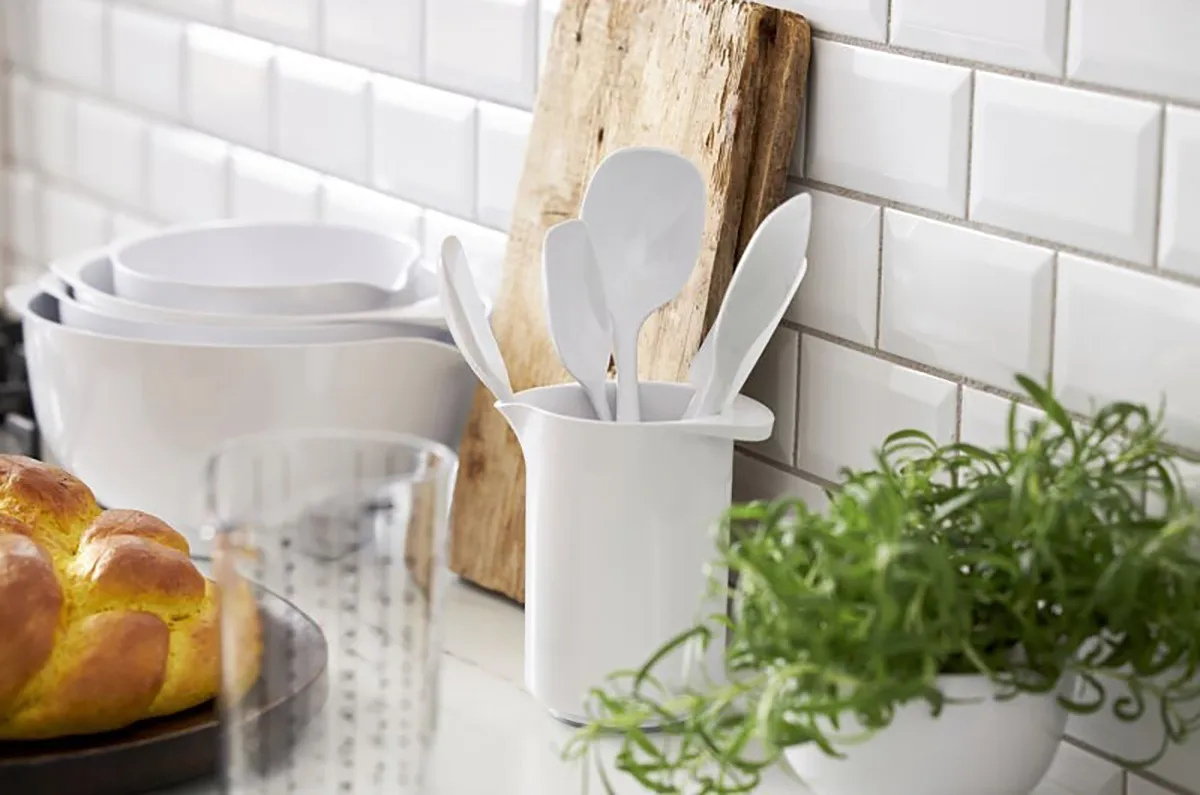 Margrethe mixkande 1 l, Hvid Rosti