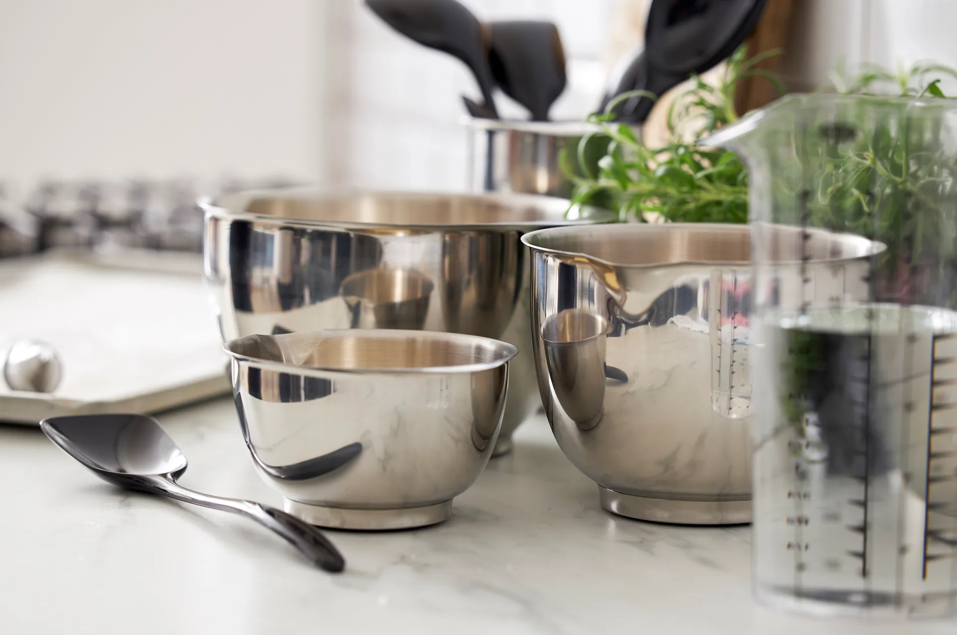 Margrethe skål 2 l, Stål Rosti