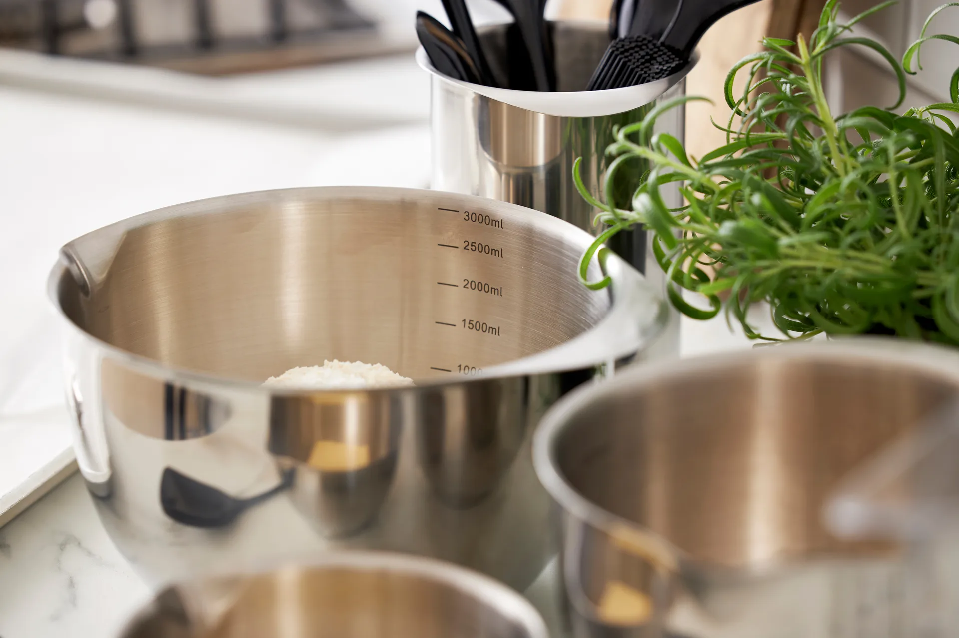 Margrethe skålsæt 3 stk., Rustfrit stål Rosti