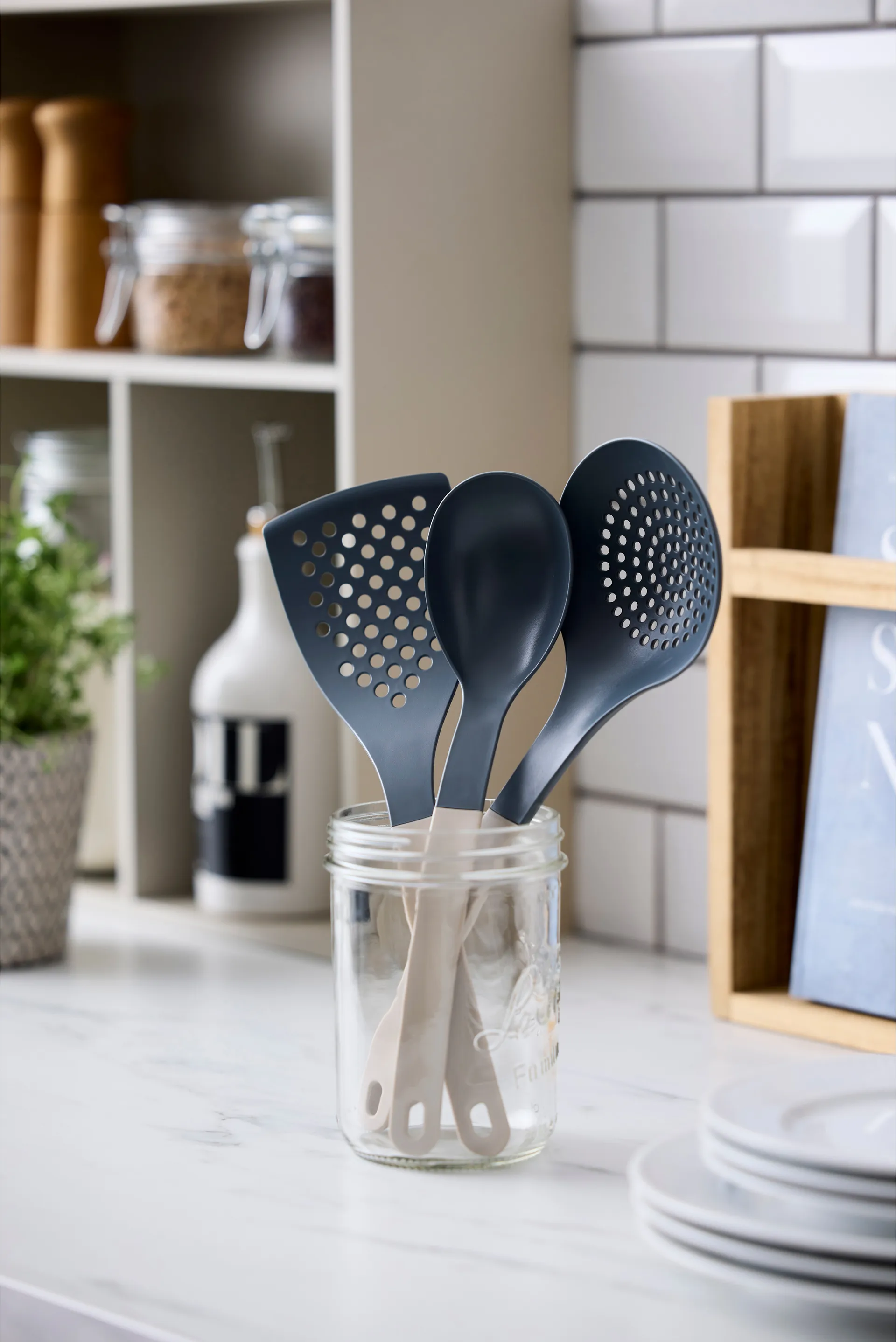 Optima køkkenredskab 2 3 dele, Humus nylon Rosti