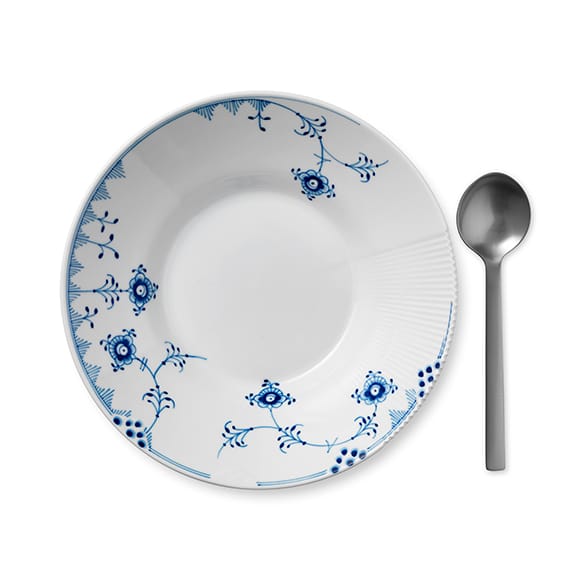 Blå Elements dyb tallerken, Ø 25 cm Royal Copenhagen