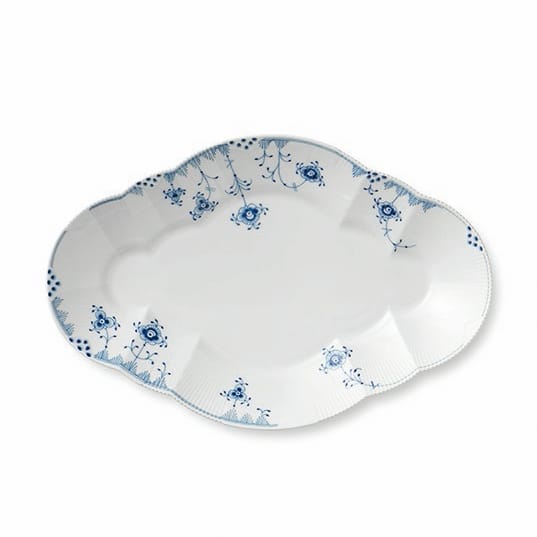 Blå Elements fad, 38 cm Royal Copenhagen