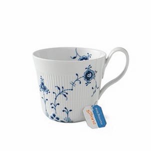 Blå Elements kop med højt håndtag, 35 cl Royal Copenhagen