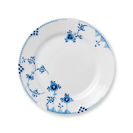 Blå Elements tallerken, Ø 22 cm Royal Copenhagen