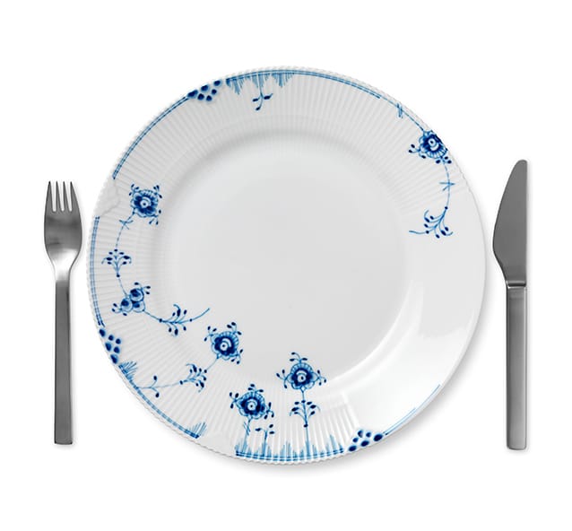 Blå Elements tallerken, Ø 28 cm Royal Copenhagen