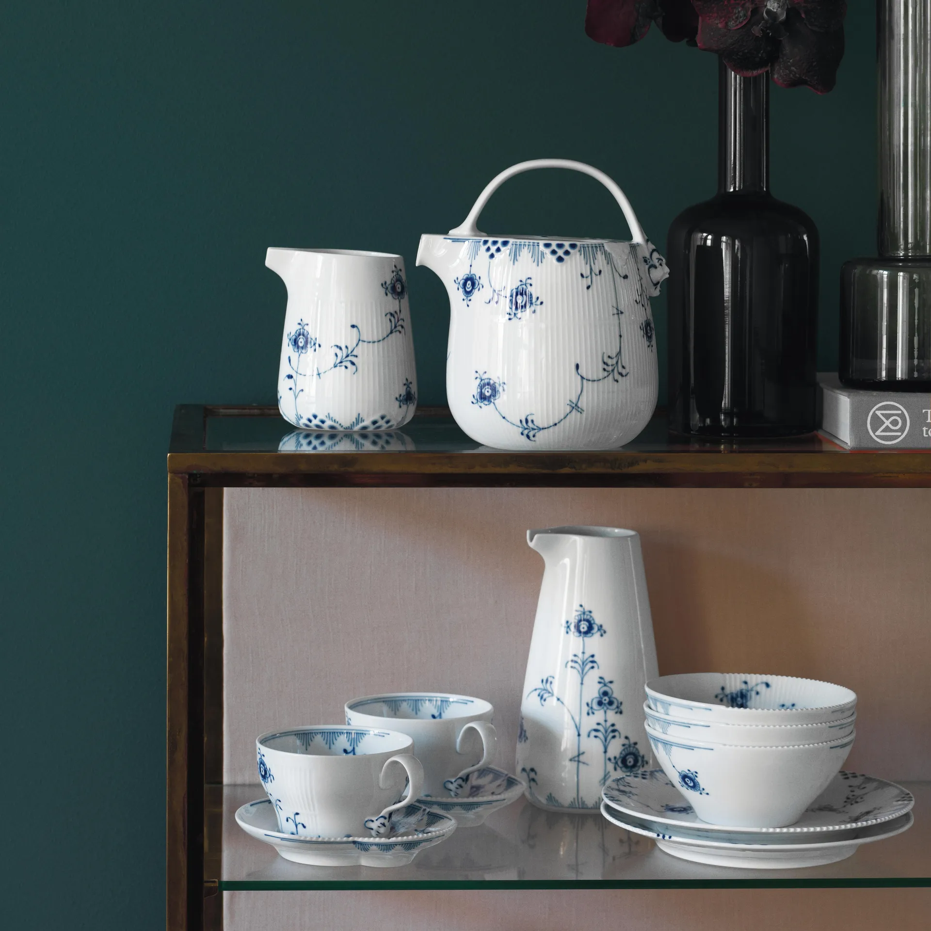 Blå Elements tekande, 95 cl Royal Copenhagen