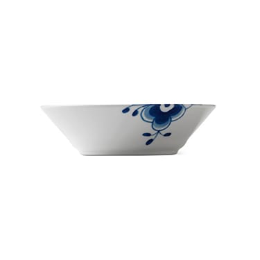 Blå Mega Riflet dyb tallerken 50 cl - Ø 17 cm - Royal Copenhagen
