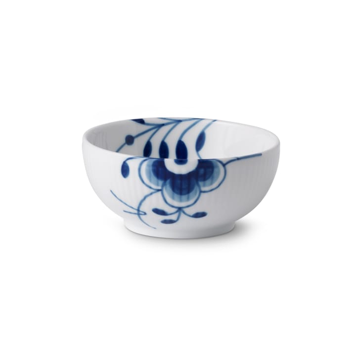 Blå Mega Riflet skål, 11,5 cm Royal Copenhagen