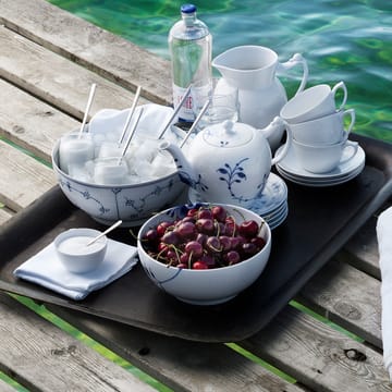Blå Mega Riflet skål - Ø 18 cm - Royal Copenhagen