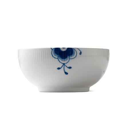 Blå Mega Riflet skål - Ø 21 cm - Royal Copenhagen