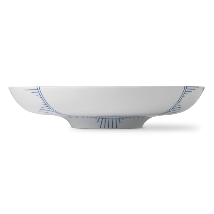 Blå Mega Riflet skål, 34 cm Royal Copenhagen