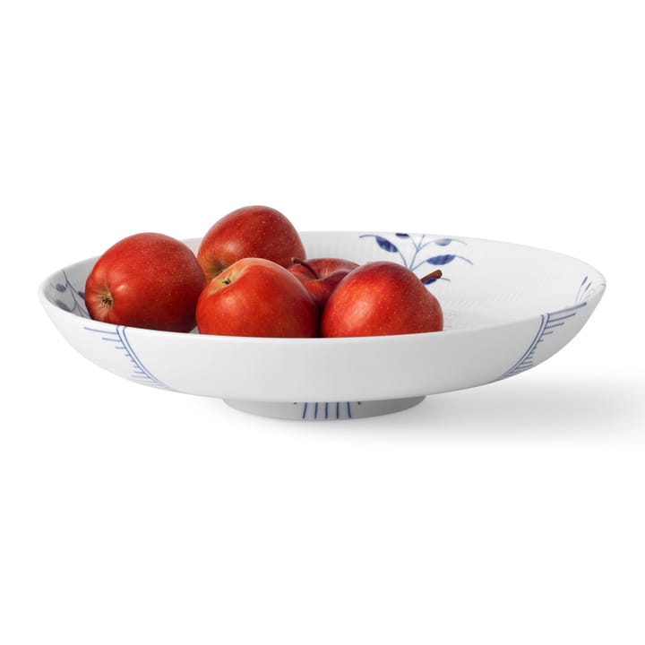 Blå Mega Riflet skål, 34 cm Royal Copenhagen
