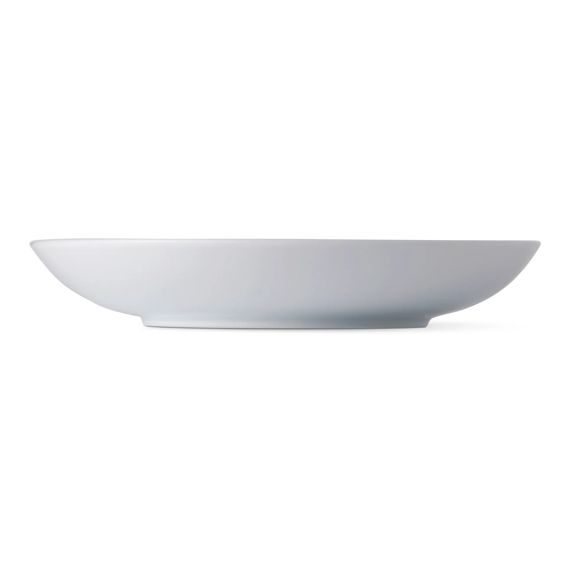Blå Mega Riflet tallerken dyb, 25 cm Royal Copenhagen