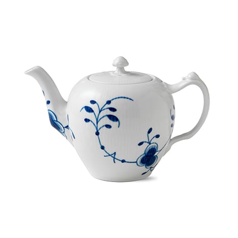 Blå Mega Riflet tekande - 100 cl - Royal Copenhagen
