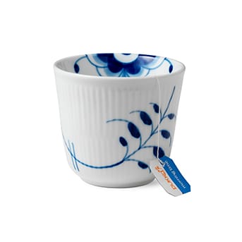 Blå Mega Riflet termokop - 26 cl - Royal Copenhagen