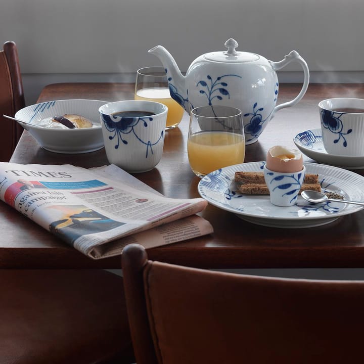 Blå Mega Riflet termokrus 2 stk, 26 cl Royal Copenhagen
