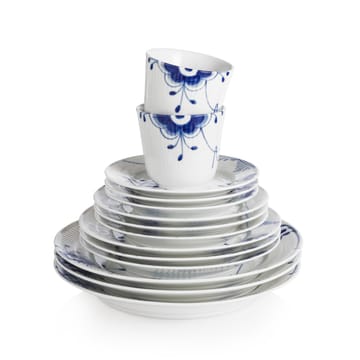 Blå Mega Riflet termokrus 2 stk - 26 cl - Royal Copenhagen