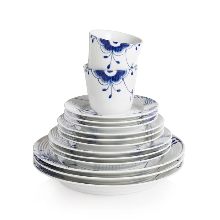 Blå Mega Riflet termokrus 2 stk, 26 cl Royal Copenhagen