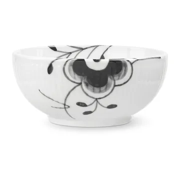 Black Fluted Mega skål - Ø11,5 cm - Royal Copenhagen