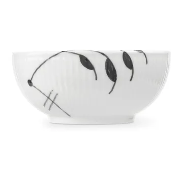 Black Fluted Mega skål - Ø11,5 cm - Royal Copenhagen