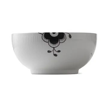 Black Fluted Mega skål - Ø21 cm - Royal Copenhagen