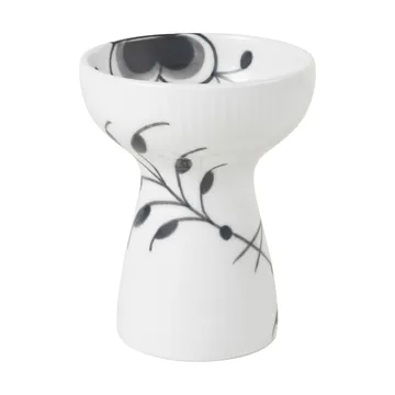 Black Fluted vase 11 cm - White-black - Royal Copenhagen