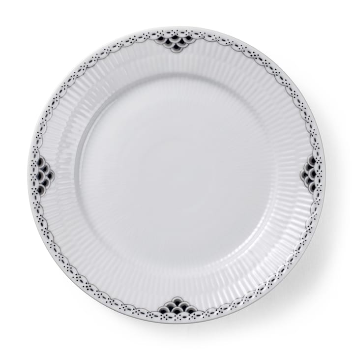 Black Lace asiet, Ø22 cm Royal Copenhagen