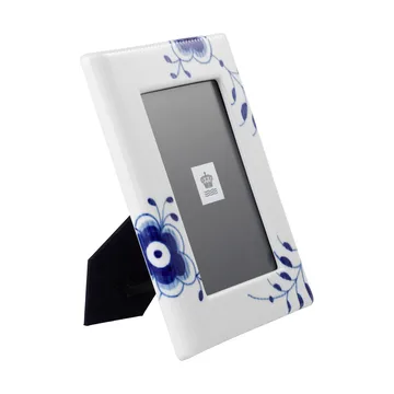 Blue Fluted Mega fotoramme 16,5x21 cm - White-blue - Royal Copenhagen
