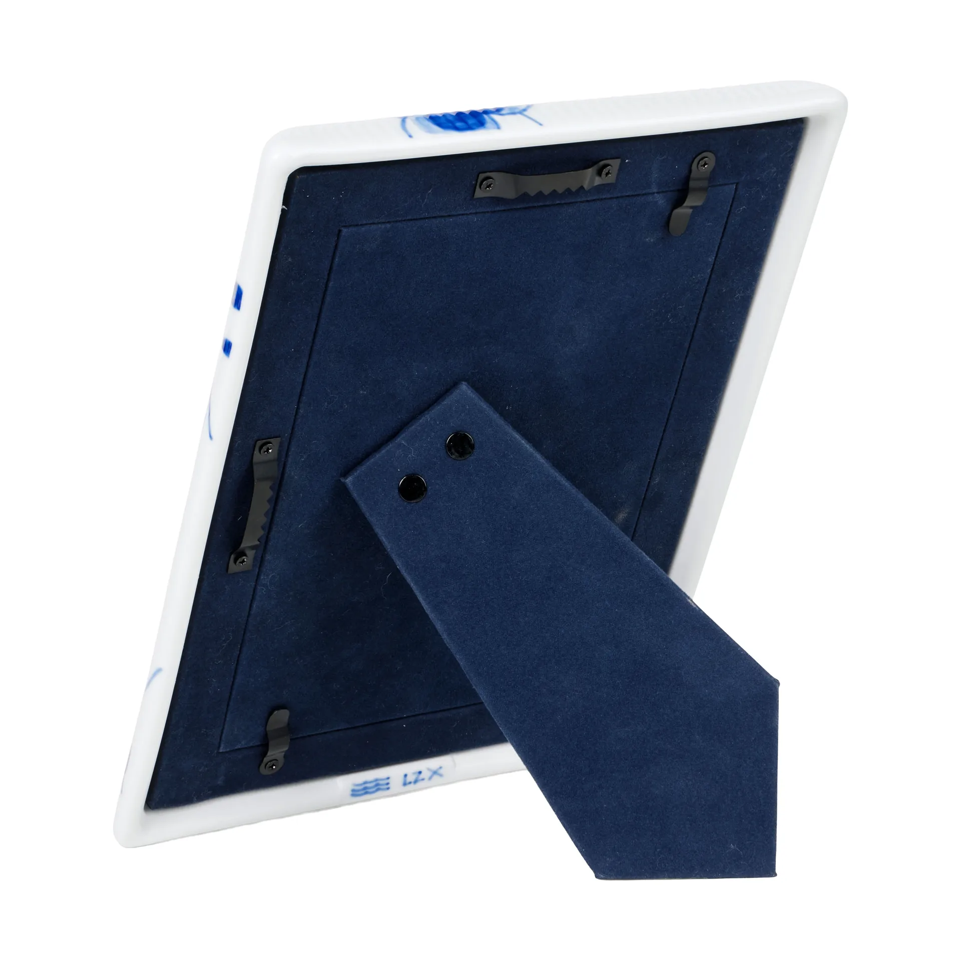 Blue Fluted Mega fotoramme 16,5x21 cm, White-blue Royal Copenhagen