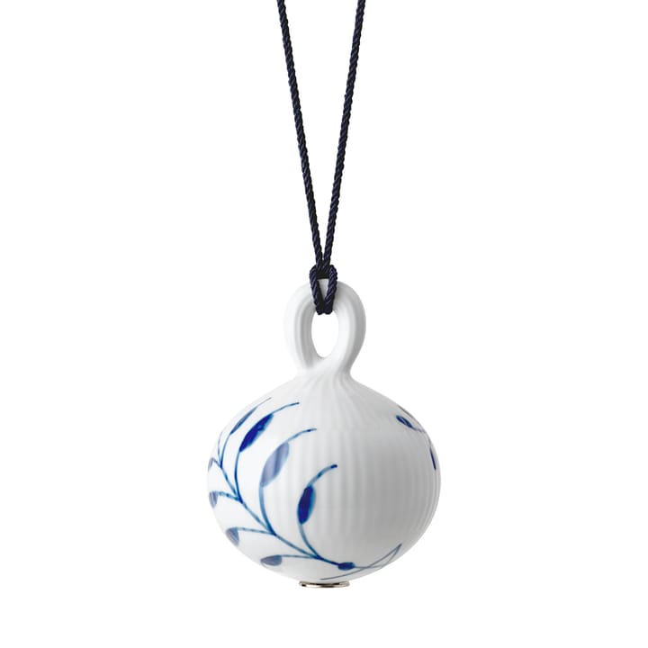 Blue Fluted Mega julekugle 1, Ø9,5 cm Royal Copenhagen