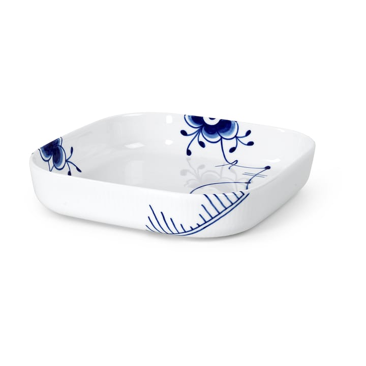 Blue Fluted Mega ovnfast fad firkantet, 25x25 cm Royal Copenhagen
