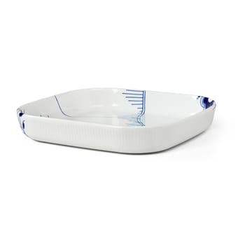 Blue Fluted Mega ovnfast fad firkantet - 30x30 cm - Royal Copenhagen