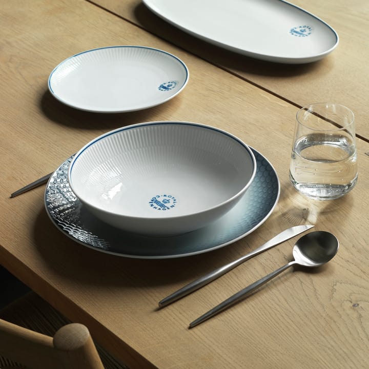 Blueline skål 110 cl, Hvid/Blå Royal Copenhagen