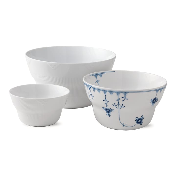 Elements Mix skåle 3-pak, 65 cl/160 cl/320 cl Royal Copenhagen